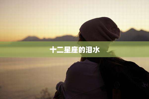 十二星座的泪水