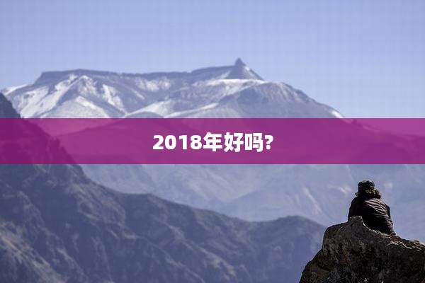 2018年好吗?