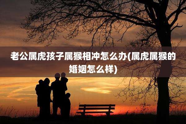 老公属虎孩子属猴相冲怎么办(属虎属猴的婚姻怎么样)