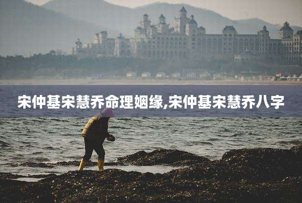 宋仲基宋慧乔命理姻缘,宋仲基宋慧乔八字