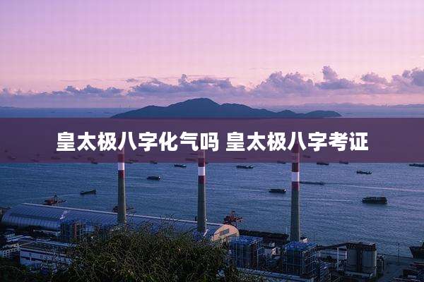 皇太极八字化气吗 皇太极八字考证