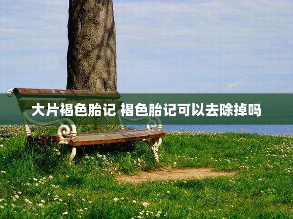 大片褐色胎记 褐色胎记可以去除掉吗