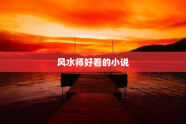 风水师好看的小说