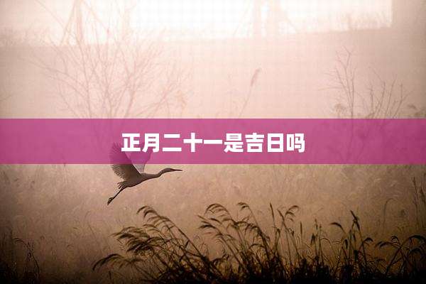 正月二十一是吉日吗