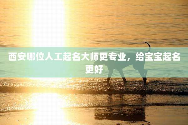 西安哪位人工起名大师更专业，给宝宝起名更好