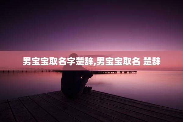 男宝宝取名字楚辞,男宝宝取名 楚辞