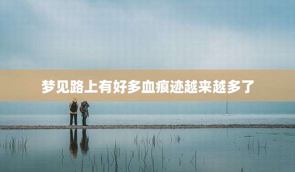 梦见路上有好多血痕迹越来越多了