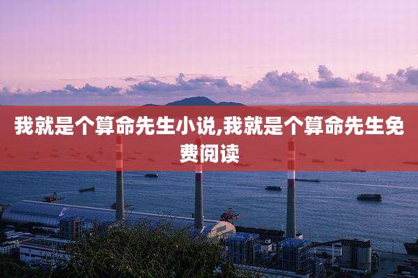 我就是个算命先生小说,我就是个算命先生免费阅读