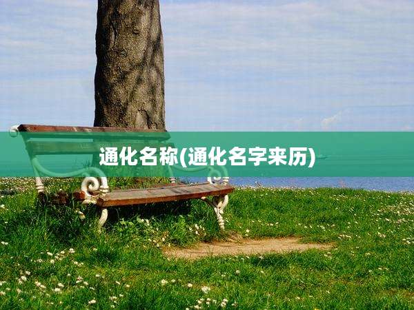 通化名称(通化名字来历)