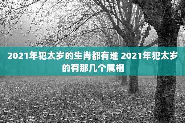 2021年犯太岁的生肖都有谁 2021年犯太岁的有那几个属相