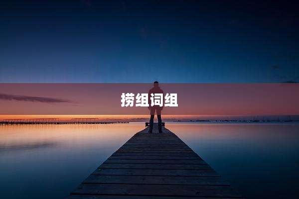 捞组词组