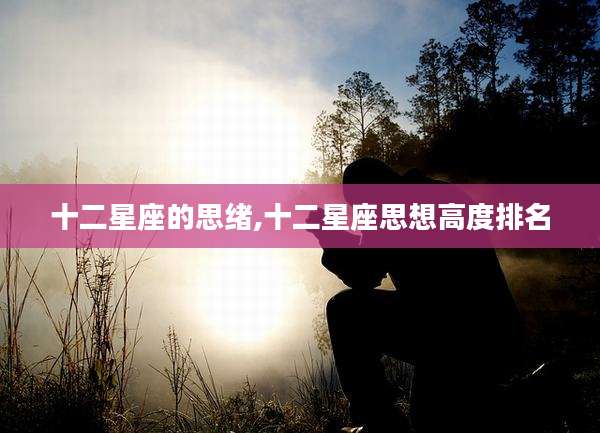 十二星座的思绪,十二星座思想高度排名