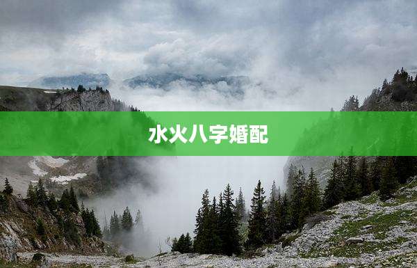 水火八字婚配