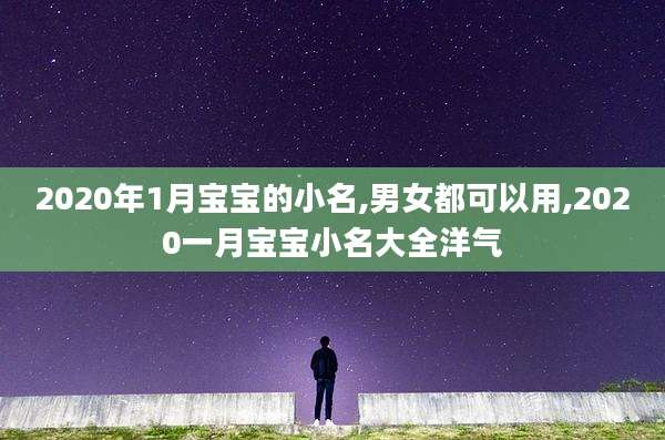 2020年1月宝宝的小名,男女都可以用,2020一月宝宝小名大全洋气