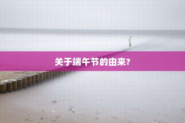 关于端午节的由来?