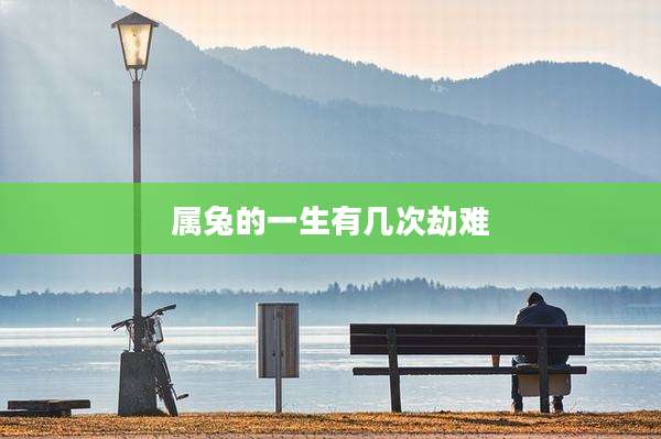 属兔的一生有几次劫难