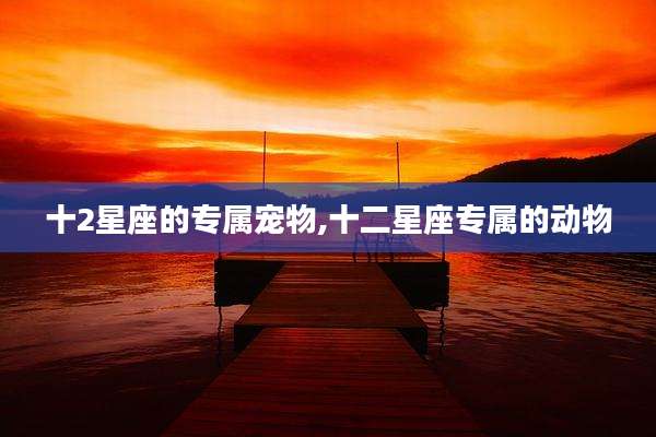 十2星座的专属宠物,十二星座专属的动物
