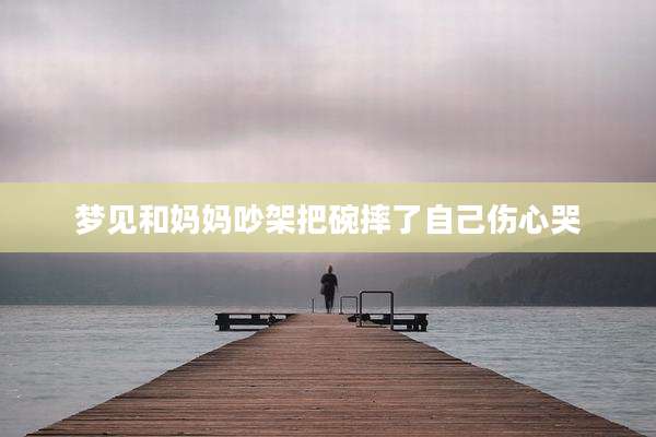 梦见和妈妈吵架把碗摔了自己伤心哭
