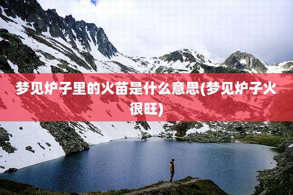 梦见炉子里的火苗是什么意思(梦见炉子火很旺)