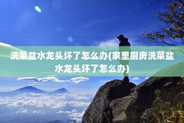 洗菜盆水龙头坏了怎么办(家里厨房洗菜盆水龙头坏了怎么办)
