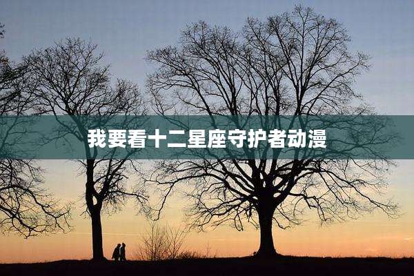 我要看十二星座守护者动漫