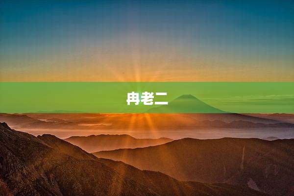 冉老二