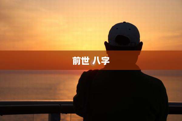 前世 八字