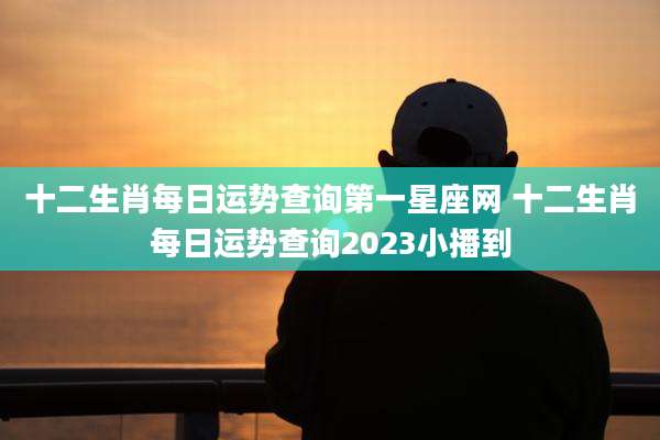 十二生肖每日运势查询第一星座网 十二生肖每日运势查询2023小播到