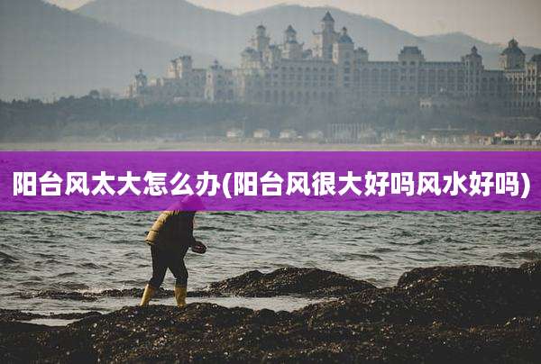 阳台风太大怎么办(阳台风很大好吗风水好吗)