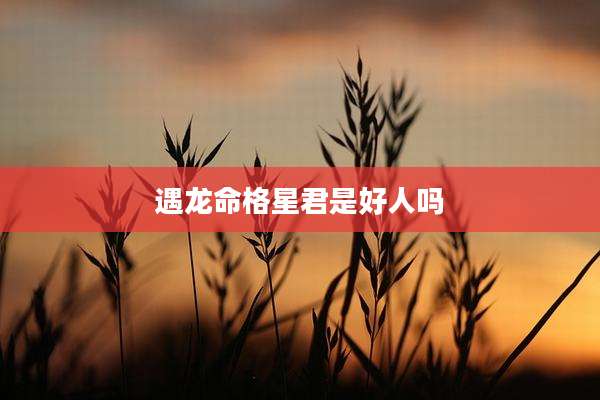 遇龙命格星君是好人吗