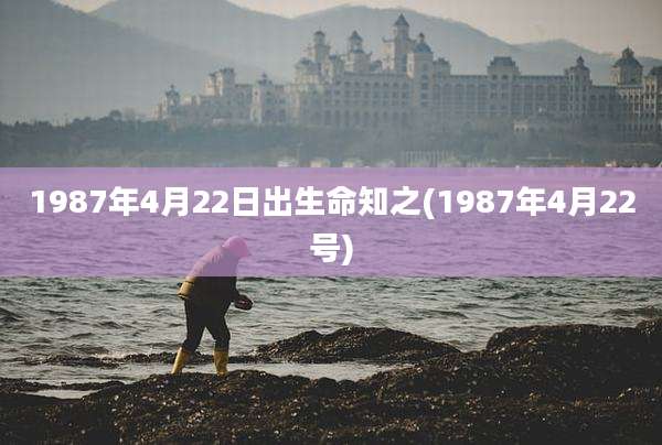 1987年4月22日出生命知之(1987年4月22号)