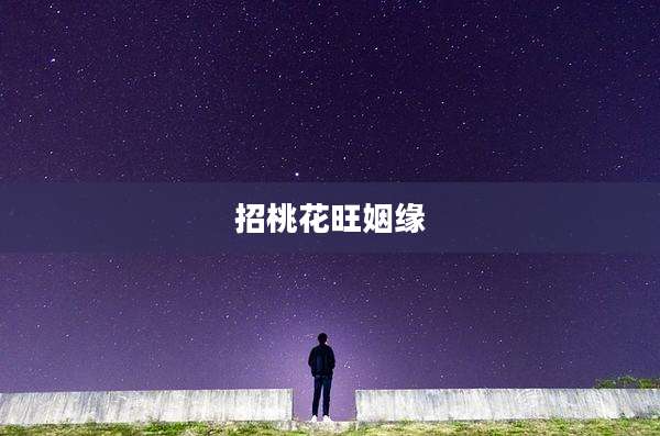招桃花旺姻缘