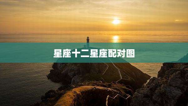 星座十二星座配对图