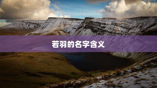 若羽的名字含义