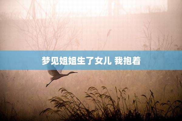 梦见姐姐生了女儿 我抱着