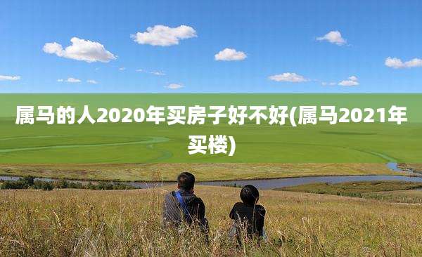 属马的人2020年买房子好不好(属马2021年买楼)
