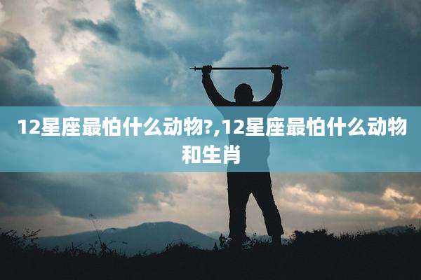 12星座最怕什么动物?,12星座最怕什么动物和生肖