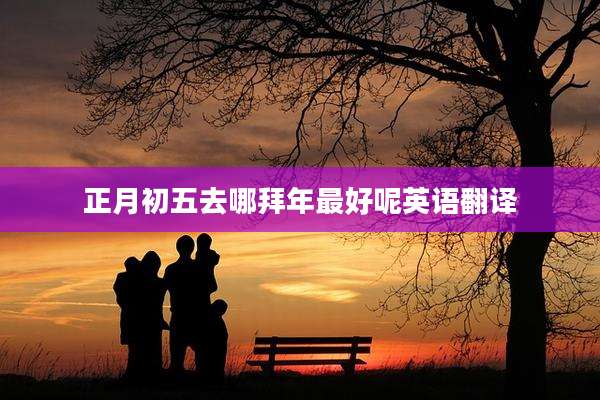 正月初五去哪拜年最好呢英语翻译