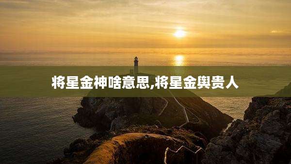 将星金神啥意思,将星金舆贵人