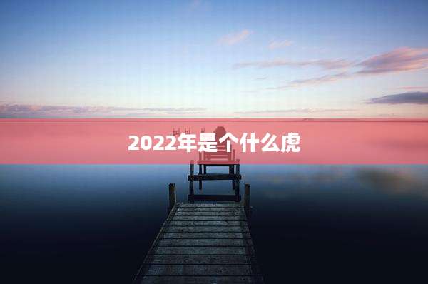 2022年是个什么虎