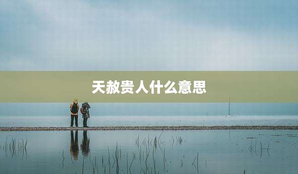 天赦贵人什么意思