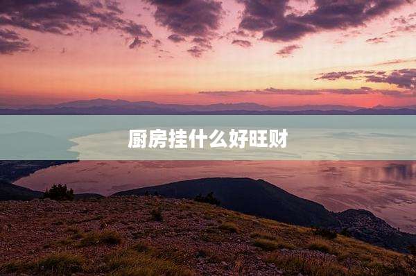 厨房挂什么好旺财