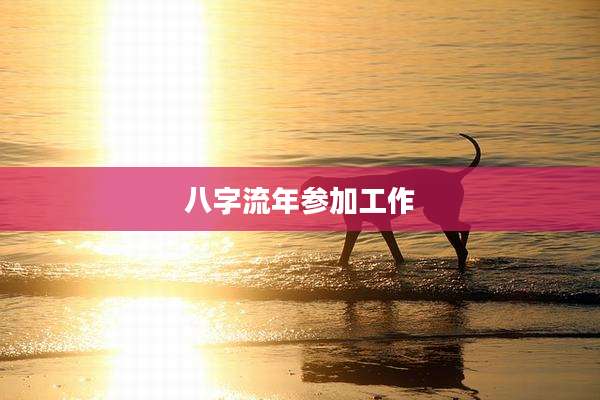 八字流年参加工作