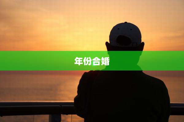 年份合婚