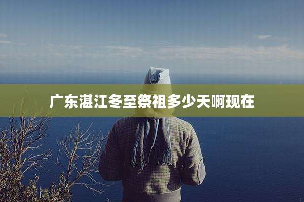 广东湛江冬至祭祖多少天啊现在