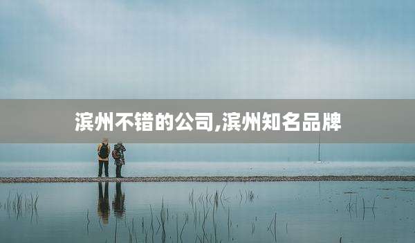 滨州不错的公司,滨州知名品牌
