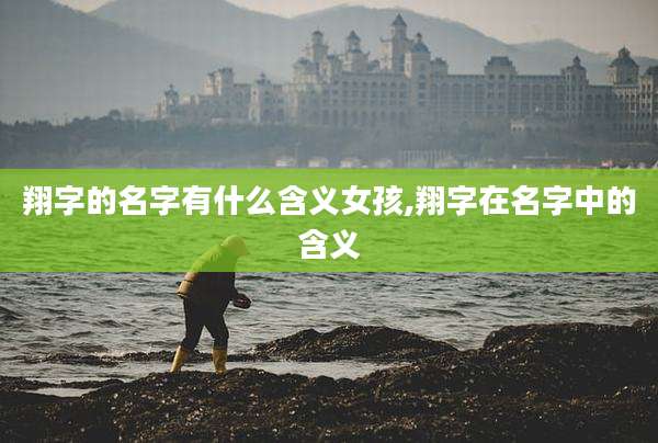 翔字的名字有什么含义女孩,翔字在名字中的含义