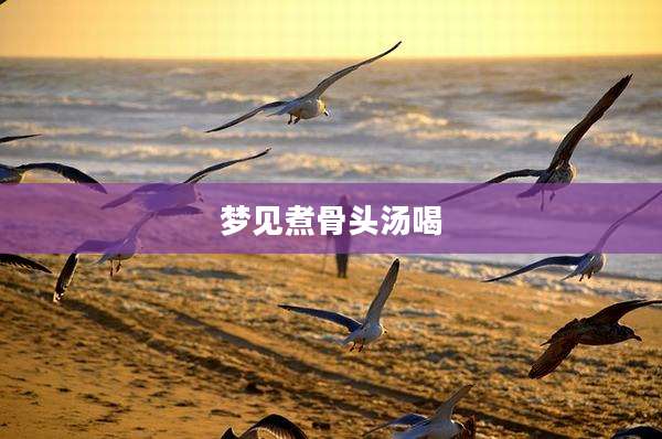 梦见煮骨头汤喝