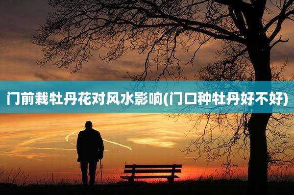 门前栽牡丹花对风水影响(门口种牡丹好不好)