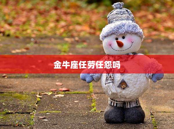 金牛座任劳任怨吗